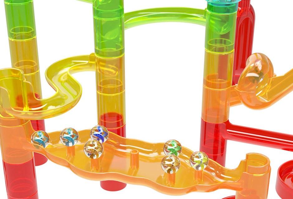 Marble Run · 70 Pieces — stem toy for ages 6 to 10