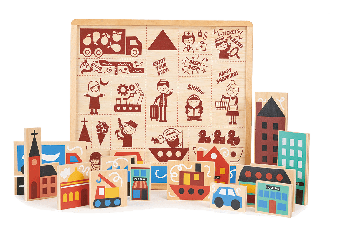 Town Puzzle — view 2