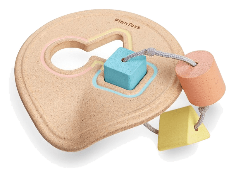 First Shapes Sorter — wooden toy for ages 0 to 2